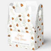 秋ラディバグ緑のベビーシャワー フェイバーボックス (見開き)