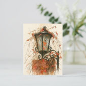 秋ランタン魔法葉書 ポストカード (スタンド正面)