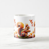 秋リス・アレブリエ コーヒーマグカップ (中央)