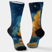 秋リス ソックス (傾斜あり)