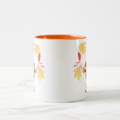 秋リス ツートーンマグカップ (中央)