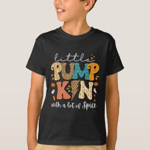 秋リトルカボチャとスパイスハロウィーントッド Tシャツ