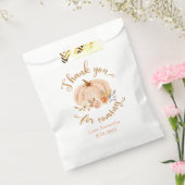 秋リトルカボチャ感謝していの誕生日 フェイバーバッグ (封をした状態)