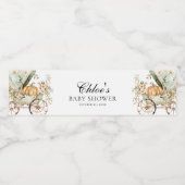 秋リトルカボチャ秋の赤ちゃんシャワー ペットボトルラベル (シングルラベル)