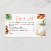 秋リトルカボッキンオータムベビーラッフル エンクロージャーカード (正面)