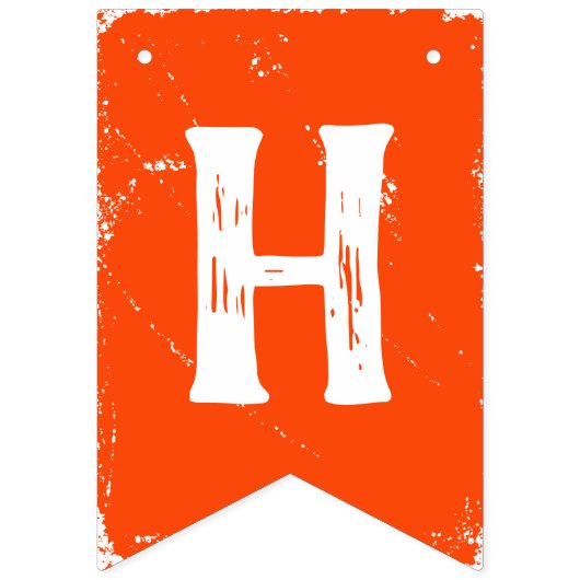 秋リトルパンプキンハッピーバースデーバンティングバナー バンティングフラッグ (第2の旗)