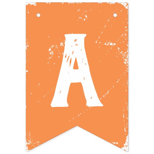 秋リトルパンプキンハッピーバースデーバンティングバナー バンティングフラッグ (第3の旗)