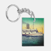 秋リバーライン、汽船「プロビデンス」 キーホルダー (正面左)