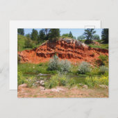 秋リバー、ホット春、サウスダコタ ポストカード (正面/裏面)