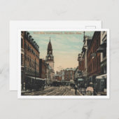 秋リバーMA、ノースメインセントビュー1910 ポストカード (正面/裏面)