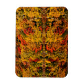 秋リフレクションオンラッセルポンド |ニューハンプシャー マグネット (縦)