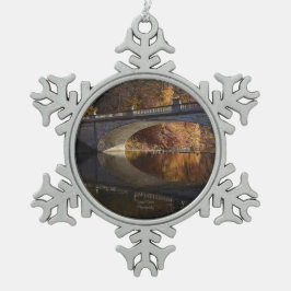 秋リフレクションズアットザヴァンダービルトエステート スノーフレークピューターオーナメント