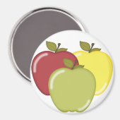 秋リンゴ マグネット (正面/裏面)