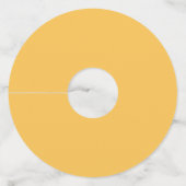 秋リースとエリア書間名 ワイングラスタグ (裏面)