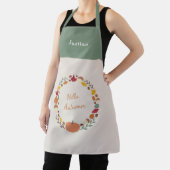 秋リースエプロン エプロン (インサイチュ)