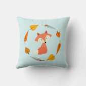 秋リースベビーレッドキツネ クッション (裏面)
