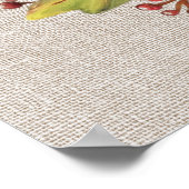 秋リースポスター ポスター (角)