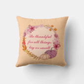 秋リース引用文装飾用クッション クッション (裏面)