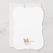 秋リース招待状 招待状 (裏面)