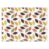 秋リーファパターンカスタムモノグラム テーブルクロス (正面(横))