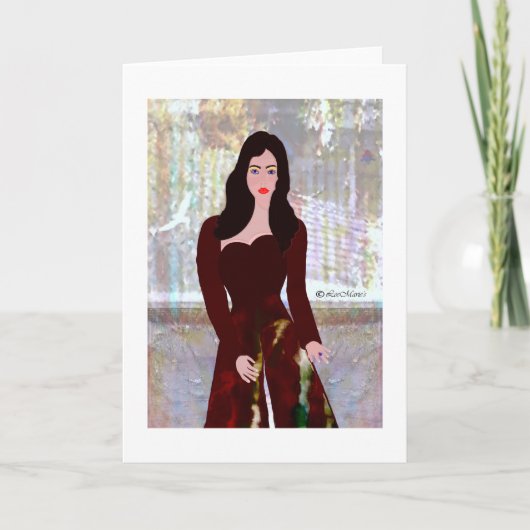 秋リーマリークリエイティブデザイン カード (正面)