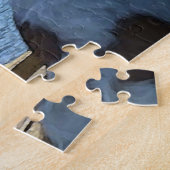 秋レイクアンドボルゾイ ジグソーパズル (側面)