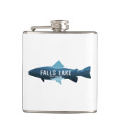 秋レイクノースカロライナ魚 フラスク (正面)