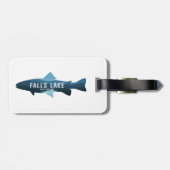 秋レイクノースカロライナ魚 ラゲッジタグ (裏面横)