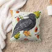 秋レイベン クッション (ブランケット)