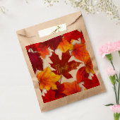 秋レッド離れバッグお願い フェイバーバッグ (封をした状態)