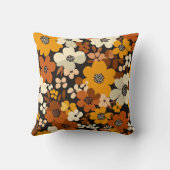 秋レトロフローラ クッション (裏面)