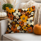 秋レトロフローラ クッション