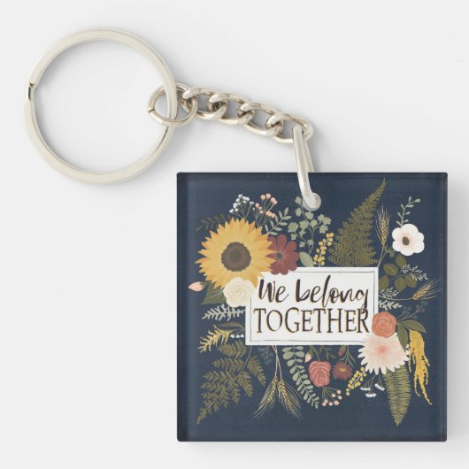 秋ロマンスのIV |私達は一緒に属します キーホルダー (正面)