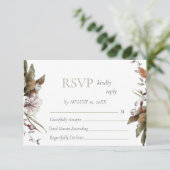 秋ロマンスアーチフローラ結婚ズ 出欠カード (スタンド正面)