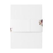 秋ロマンスウォーターフローラ結婚ズ 招待状ベリーバンド (裏面例)