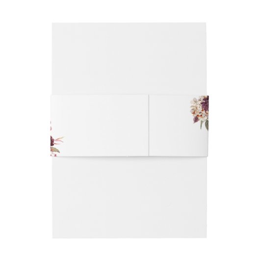 秋ロマンスウォーターフローラ結婚ズ 招待状ベリーバンド (裏面例)