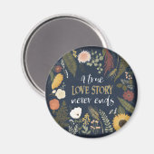 秋ロマンスV | A True Love Story Never Ends マグネット (正面/裏面)