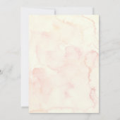 秋ワイルドフラワーガーデンパーティー1st誕生日 招待状 (裏面)