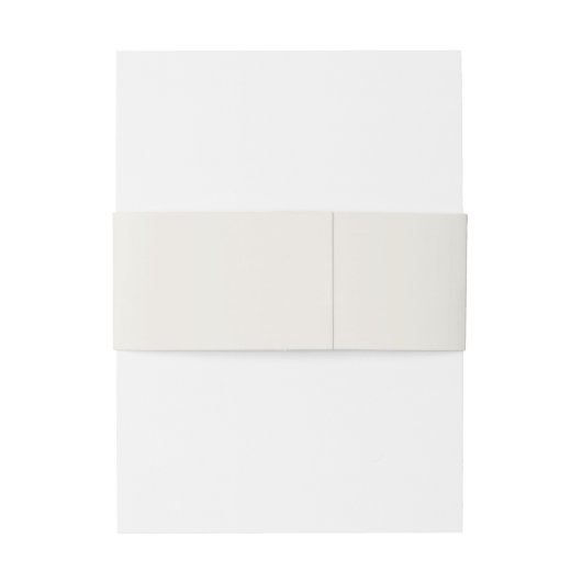 秋ワイルドフラワーガーデンフローラボホシック結婚ズ 招待状ベリーバンド (裏面例)