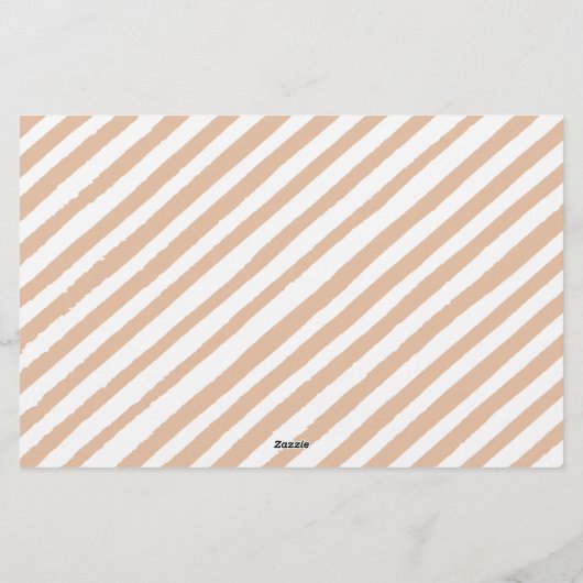 秋ワイルドフラワーガールの赤ちゃんシャワーアドバイスウィッシュカード 便箋 (裏面)