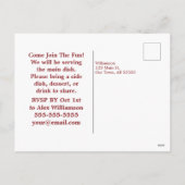 秋ワイルドフラワーファミリー懇親会はがきに参加 シーズンポストカード (裏面)