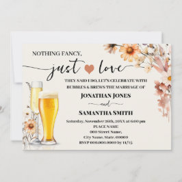 秋ワイルドフラワーファンシーは単なる愛の駆け落ち 招待状