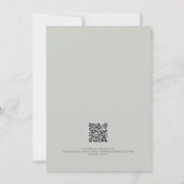 秋ワイルドフラワーフローラ結婚リースの詳細 招待状 (裏面)