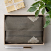 秋ワイルドフラワーブーケパンパスグラスデクページアート 薄葉紙 (ギフト)