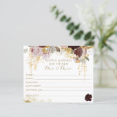 秋ワイルドフラワー金ゴールドフローラブライダルシャワー (スタンド正面)