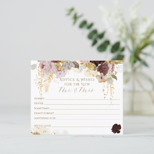 秋ワイルドフラワー金ゴールドフローラブライダルシャワー (スタンド正面)