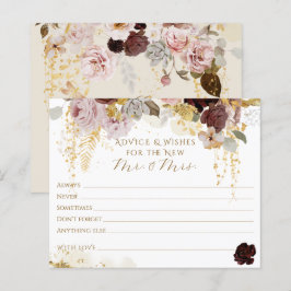 秋ワイルドフラワー金ゴールドフローラブライダルシャワー