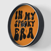 秋ヴィンテージインマイエラ不気味ーレトロハロウィーン 壁時計 (傾斜)