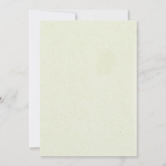 秋ヴィンテージトラックパンプキンウェディングシャワー招待状 (裏面)