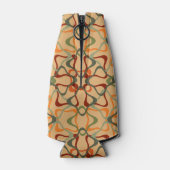 秋万華鏡のように千変万化するパターン ボトルクーラー (裏面)